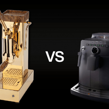 macchina caffè manuale vs macchina caffè automatica