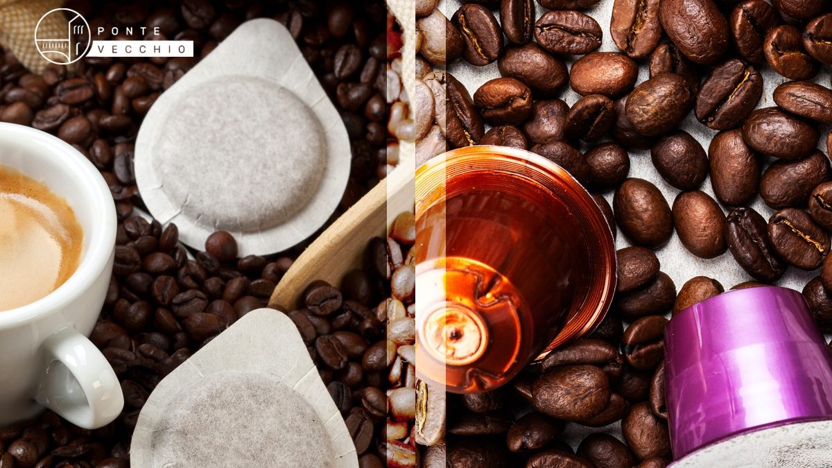 La differenza tra cialde e capsule di caffè