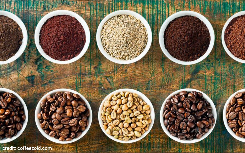 the different types of coffee grinding