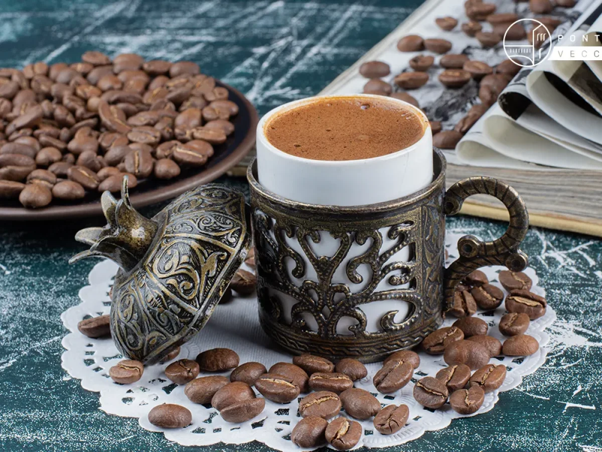 Caffè turco speziato fatto in casa
